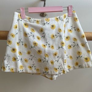 Vintage 90s Amy Byer Skort with Flowers